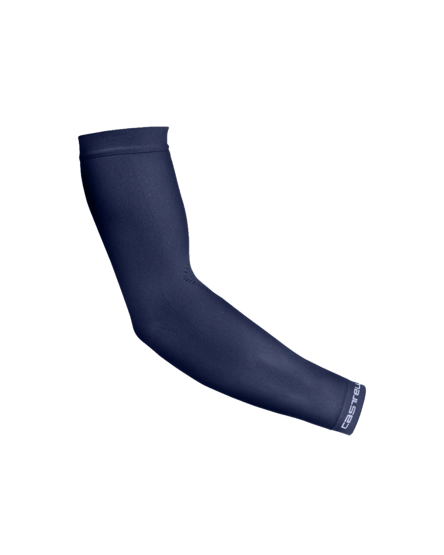 A single Castelli arm warmer pictured on a solid white background.
