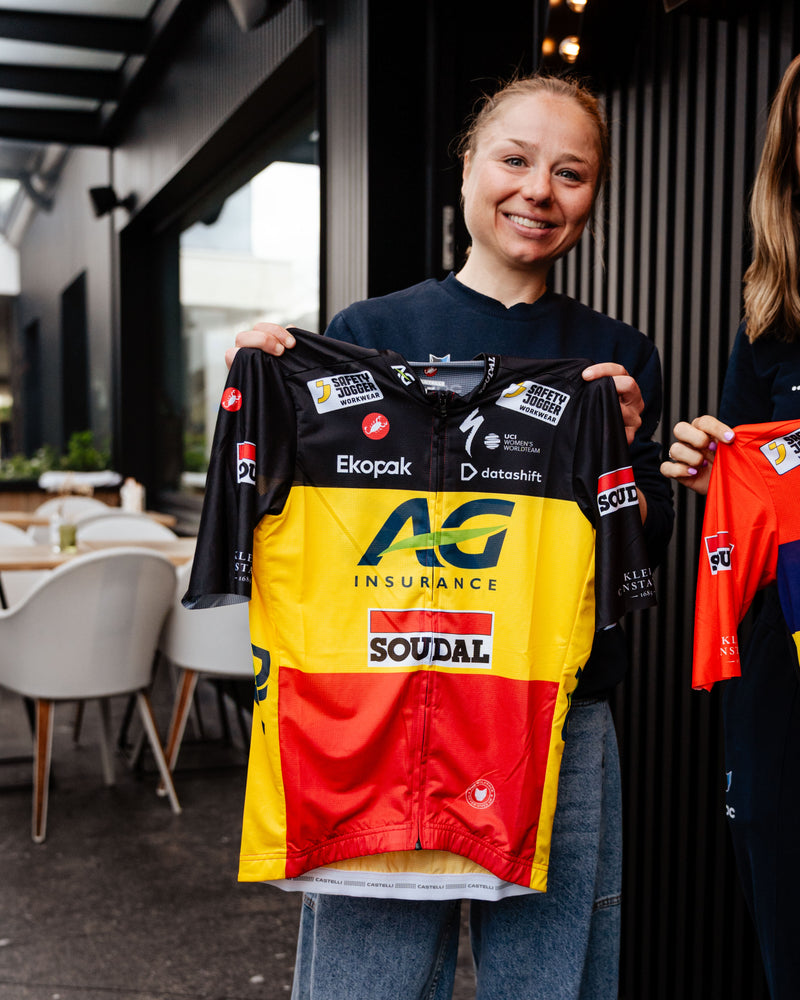 Justine Ghekiere BEL Champion Jersey
