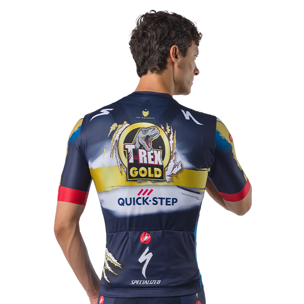 Cycling Jersey Men I T-Rex Gold