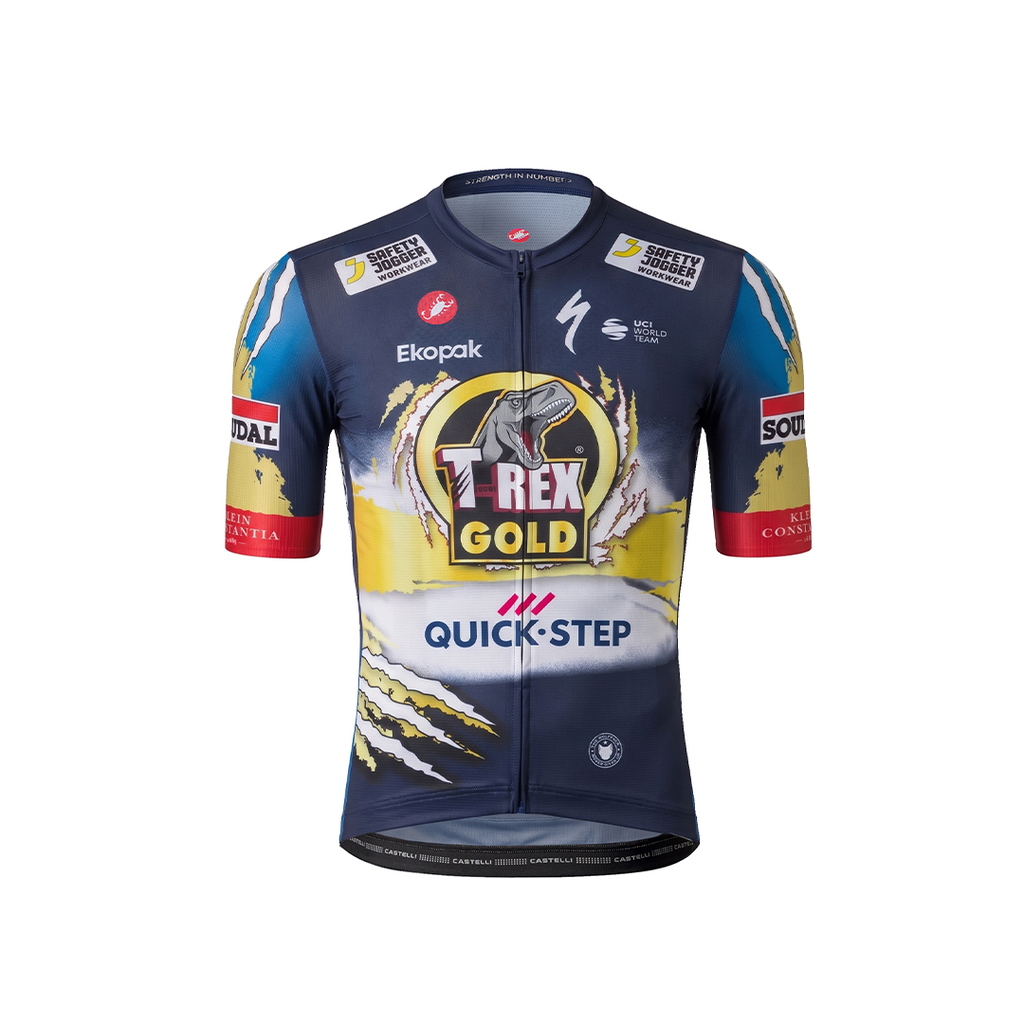 Cycling Jersey Men I T-Rex Gold