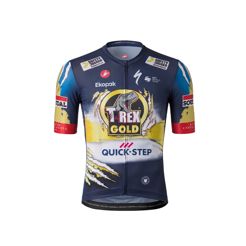 Cycling Jersey Men I T-Rex Gold