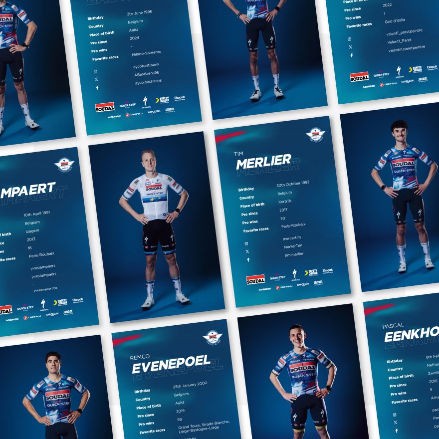 Photo Cards 2025 I Soudal - Quick-Step